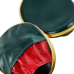 Almohadillas de enfoque con logotipo personalizado de alta calidad para entrenamiento profesional adulto venta al por mayor Kickboxing artes marciales guantes de perforación de cuero - Product Image 5