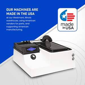 Scie de découpe et de finition de pierres et de verre de 6 pouces pour équipement de lapidaire, incluant deux scies à pierre de 6 pouces - Product Image 1