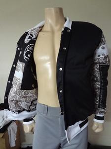 Chaquetas universitarias de alta calidad para hombre, uniforme de equipo de invierno con logotipo personalizado, chaqueta universitaria formal en blanco al por mayor, material polar cepillado - Product Image 6