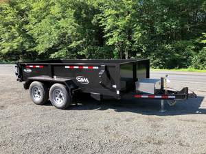 Remolque de descarga de doble eje Remolque basculante de granja de 8 toneladas para tractor Remolque de descarga pequeño hidráulico agrícola Precio bajo - Product Image 6