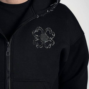 Sudadera Unisex con Cristales de Imitación, 100% Algodón, Estilo Urbano Holgado para Invierno, Logotipo Personalizado Disponible, Lujo Brillante - Product Image 6