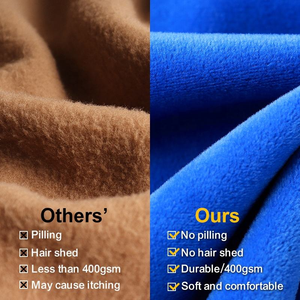 Sudadera bordada de gran tamaño de pareja de marca de diseñador personalizado de moda precio bajo - Product Image 3