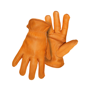 Guantes de conducción de piel de vaca para hombre al por mayor cómodos con agarre fuerte-Guantes de seguridad de invierno de moda - Product Image 2