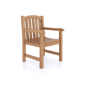 Las sillas del restaurante están hechas de madera de teca, con medidas de 60x50x91 cm, son duraderas y de larga duración. - Product Image 1