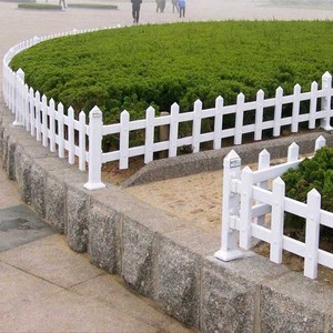 Valla temporal de PVC y acero para césped, Cinturón Verde, parque comunitario, escuela, camas de flores, estilo abierto deslizante, uso de alambre de ganado de seguridad - Product Image 4