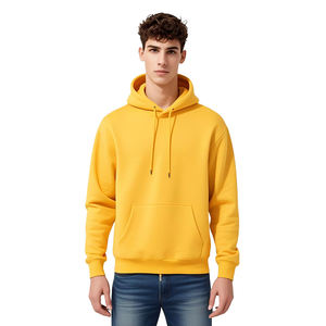 Sweat à capuche pour homme de qualité supérieure, produit de premier choix de Basics, coton mélangé, fabricant pakistanais, respirant, faible MOQ, sweats à capuche pour homme - Product Image 5