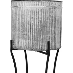 Jardinière en métal fabriqué à la main de taille personnalisée pour jardin lot de 2 - Product Image 5