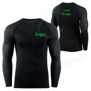 Taille personnalisable Hommes Sports de plein air Cyclisme Rash Guard Respirant et Anti-UV pour les cyclistes - Product Image 4
