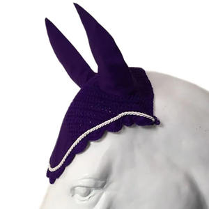 Máscara de mosca de caballo en varios colores y diseño Equipo ecuestre personalizado Competición Transpirable y protección Máscara de caballo Gorro de oreja - Product Image 5