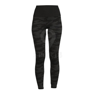 กางเกงเลกกิ้งสไตล์แฟชั่นเอวปานกลางของผู้หญิงกางเกงลายพื้นขายส่งจากปากีสถาน - Product Image 2