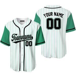 Ensemble d'uniformes de baseball de haute qualité uniformes de baseball et de softball brodés sur mesure maillot de sport en maille à sublimation complète - Product Image 3