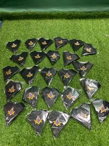 Masónico, Regalia Delantales MARSHAL CON Collar de cadena PÚRPURA TERCIOPELO MANO DE 2017 - Product Image 6