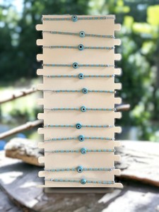 Bracelet en alliage fait main avec perles bohèmes DAFNI - Cadeau promotionnel unisexe pour la fête des mères et la Saint-Valentin - Product Image 2