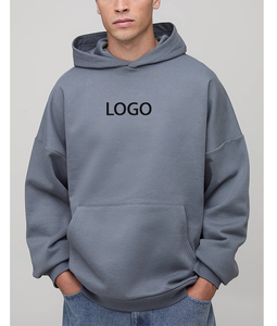 Sudadera con Capucha de Algodón para Hombre, Estilo Hip Hop Urbano Americano, Bordado 3D, Ropa Deportiva Esencial, Diseño Waffle Ecológico - Product Image 1