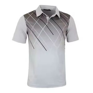 Uniforme d'équipe à manches courtes en polyester 100% pour hommes, vêtement de sport à séchage rapide, respirant et anti-rides, avec sublimation personnalisée - Product Image 6