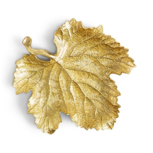 อลูมิเนียมโลหะ Leaf บริการอาหารจานถาด Vintage ตกแต่งบ้านบนโต๊ะอาหารถาดขนมหวานสําหรับซัพพลายเออร์ร้านอาหาร - Product Image 6