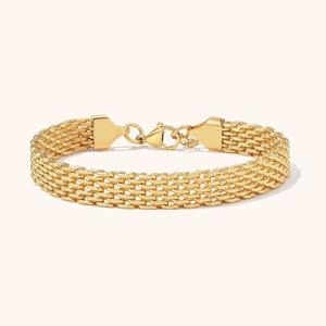 Contemporary Metal <b>Bracelet</b> Complements Modern Outfits Adds Sophistication And Enhances Overall Personal Style Statement Daily - Product Image 2
