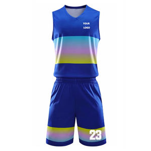 Maillot de basket-ball personnalisé de haute qualité pour hommes, ensemble d'uniformes, dernier style, uniforme de basket-ball pour hommes - Product Image 5