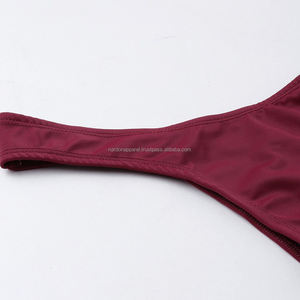 Nardon Apparel 2025 Conjunto de bikini de cintura alta para mujer sólido vintage personalizado Sexy brasileño - Product Image 6