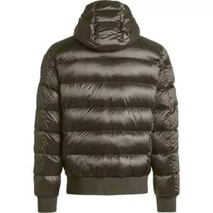 Wholesale <b>Men</b> Camouflage Hooded Puffer Jacket Warm Winter <b>Coat</b> Custom Logo Lightweight Outdoor Fashion - Product Image 5