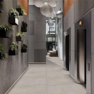 Azulejo de piso de plata Capital 600x1200mm Azulejos de colores Piedra lavada convexa cóncava mate Todos los azulejos de porcelana para Centro Comercial Hotel - Product Image 1