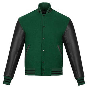 Meilleures ventes de veste universitaire personnalisée pour hommes-Streetwear à prix de gros avec broderie unique et vestes pour hommes de qualité supérieure - Product Image 1