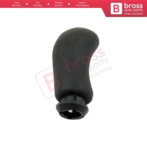 BSP542 5 Speed Gear Shift Stick Knob Black Chrome For Clio MK3 Scenic Kangoo Megane Laguna MK2 Sandero Logan <b>Duster</b> Dokker 82000 - Product Image 5
