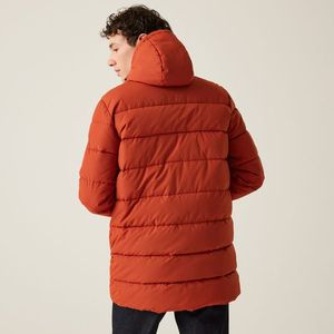 Vestes matelassées pour hommes veste d'extérieur en polyester matelassé à capuche légère et personnalisée avec logo pour hommes vente en gros - Product Image 6