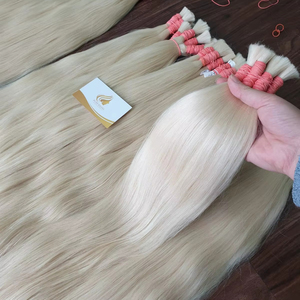Extensions de cheveux vierges vietnamiennes de couleur claire en gros, qualité Remy, double trame machine, pour toutes les couleurs et au meilleur prix - Product Image 1