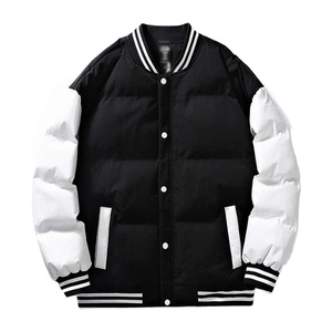 Veste matelassée courte imperméable de qualité supérieure pour homme, style décontracté à capuche, service OEM, collection automne, coupe oversize - Product Image 3