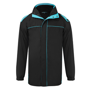Veste de survêtement de sport en velours fin de haute qualité coupe-vent d'hiver Logo personnalisé OEM Vêtements de sport de plein air coupe-vent haut de gamme - Product Image 2
