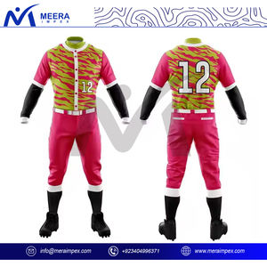 เครื่องแบบเบสบอลผ้าซับเหงื่อพิมพ์ลายขนาดพิเศษสำหรับมือสมัครเล่นมือสมัครเล่นดีไซน์ทันสมัย - Product Image 4