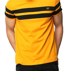 เสื้อยืดผู้ชายผ้าคอตตอน100% โลโก้แบรนด์ของคุณเสื้อยืดลำลองธรรมดา - Product Image 3