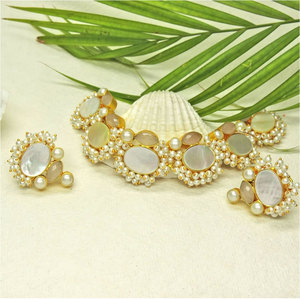 Ensemble de bijoux Kundan de mariée fait à la main en ligne pour femmes-grossiste et fabricant de bijoux - Product Image 6