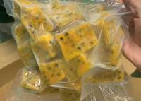 Vietnam Bevroren Passievrucht Pulp Rijke Pittige Zoete Smaak Iqf Tropisch Fruit Voor Kopers