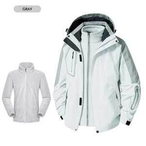 New Stylish <b>Men's</b> Warm Windbreaker <b>Jacket</b> with Zipper Thin Winter Windproof Windbreaker <b>Men's</b> <b>Jackets</b> - Product Image 6