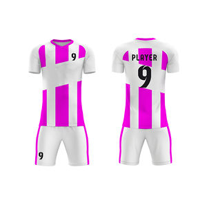 Nueva llegada Venta de fábrica Ropa de fútbol Jersey Set Uniforme de fútbol con pantalones cortos para entrenamiento - Product Image 5