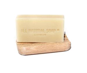 Jabonera de Coco Ecológica, Hecha a Mano, Soporte para Jabón de Madera, Jabonera Rústica de Coco - Product Image 3