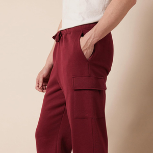 Pantalon cargo en coton épais pour hommes coupe décontractée multi-poches ample Baggy Streetwear utilitaire pantalons longs en gros - Product Image 6