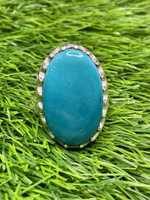 Cadeau de Noël : Bague en argent sterling de haute qualité, certifiée IGI, avec émeraude naturelle Neeshapuri Feroza taille émeraude, sertie à griffes, style Art Déco, pour les fêtes