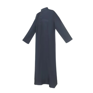 Best Selling Breathable Cotton High Quality Customized <b>Men</b> Islamic <b>Thobes</b>-Wholesale OEM Service for Adults - Product Image 5