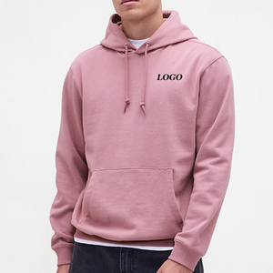 Sudadera con Capucha de Color Sólido para Hombre con Hombros Caídos / Diseño de Alta Calidad con Logotipo Personalizado para Pedidos al por Mayor con Capucha Ajustable - Product Image 1