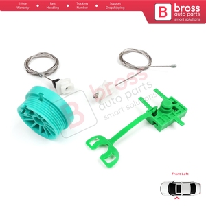 ชุดซ่อมมอเตอร์กระจกไฟฟ้า BWR5281 สำหรับประตูหน้าซ้าย รถยนต์ Punto MK2 188 188AX ปี 1999-2005 แบบ 3/5 ประตู รหัส 0046536312 - Product Image 5