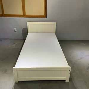 Modern Design Solid <b>Wood</b> Single & Double <b>Bed</b> <b>Frame</b> <b>with</b> <b>Storage</b> Brown Bedroom Furniture - Product Image 4
