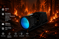 Caméra thermique infrarouge refroidie MWIR 640x512, module d'imagerie thermique haute résolution pour applications professionnelles