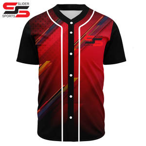 เสื้อเบสบอลซอฟต์บอลเสื้อคอวีสำหรับผู้ใหญ่เสื้อเบสบอลอเมริกันลีก - Product Image 5