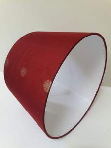 Couvertures et abat-jour de lampes suspendues à tambour en tissu de lin moderne personnalisé Design d'éclairage élégant et élégant - Product Image 3