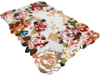 Handgemachte benutzer definierte Wollte ppich Stil Teppich für zu Hause Wohnzimmer rutsch feste Hand getuftet mit Blumenmuster benutzer definierte Form und Größe