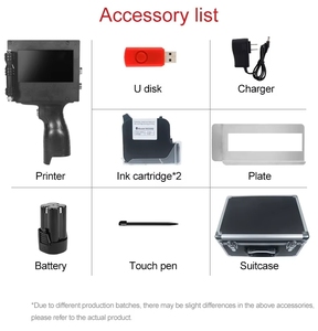WAISU 50mm Fast Dry Ink Printer Cans <strong>Date</strong> Logo <strong>Coder</strong> Handheld Expiry <strong>Date</strong> Inkjet Printer Machine - Product Image 6