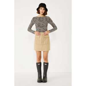 Blusa de manga larga con estampado de leopardo - Product Image 2